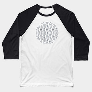 Flower of life, sacred geometry. Baseball T-Shirt